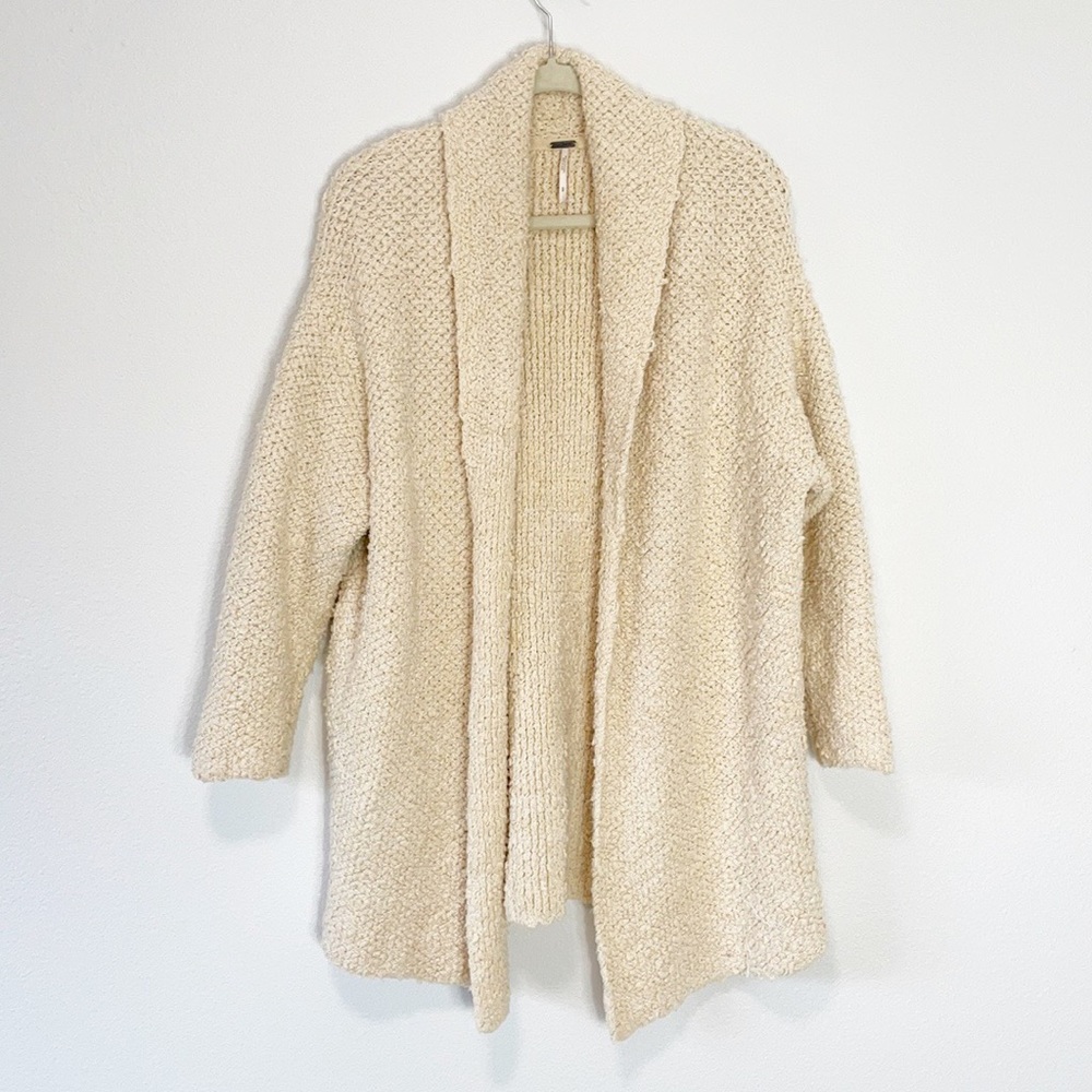 Free People Chunky Open Cardigan Sweater
